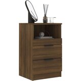  Noćni ormarići 2 kom boja smeđeg hrasta konstruirano drvo | shoptok.hr