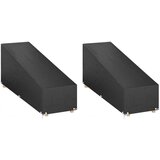 vidaXL Navlake za ležaljku 2 kom s 12 ušica 205x75x40/70 cm polietilen Cijene