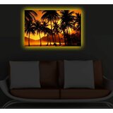 Wallity 4570DACT-36 multicolor decorative led lighted canvas painting cene