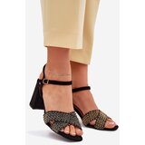 Boto Women's Heeled Sandals Black Almera | ePonuda.com