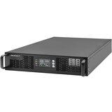 Qoltec 52286 Uninterruptible Power Supply UPS for RACK | 2kVA | 2000W | Power factor 1.0 | LCD | EPO | USB | On-line | shoptok.hr