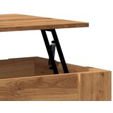  Klubska mizica artisan hrast 79x49x41 cm inženirski les | Shoptok.si