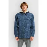 Furnace Bonded Anorak blue graphite