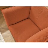 Bobochic Paris Oranžen fotelj iz tkanine bouclé Giorgia – | Shoptok.si
