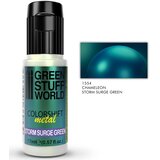 Green Stuff World colorshift chameleon metal paint – kameleon storm surge green 17ml | Eponuda.com