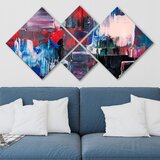 Wallity slika 4MDF3418095, 60x115 cm, 4 dela | ePonuda.com
