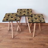 Hanah home set klub stočića 3Shp273, 3 komada, Bela | ePonuda.com