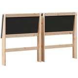  Tapecirani uzglavlje Svijetlo siva 150 cm Čvrsto borovo drvo | shoptok.hr