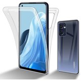 Cadorabo združljiv z OPPO v prozorni 360° zaščitni pokrov celotnega telesa - zaščita spredaj in hrbta, vsestranska zaščita z zaščitnim zaslonom, (20592720) | Shoptok.si