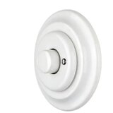  Reblig - Porcelanska retro prigu&amp;scaron;iva okretna sa okvirom 250V/10A bela Slike