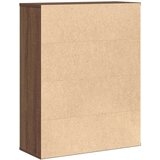  Regal za knjige boja hrasta 60x24x76 5 cm konstruirano drvo | shoptok.hr