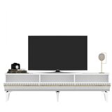 Hanah home tv polica defne white gold | ePonuda.com