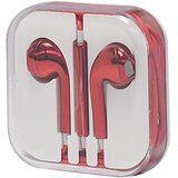  Slušalice 3/5mm metalik crvene Cene