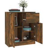  Komoda boja dimljenog hrasta 60x30x70 cm od konstruiranog drva | shoptok.hr