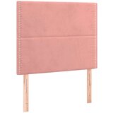 Box spring krevet s madracem ružičasti 100x200 cm baršunasti | shoptok.hr