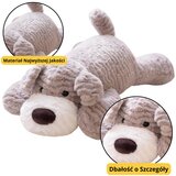 Plišana igračka Pas Kuscheltier 30cm - svjetlo siva | shoptok.hr