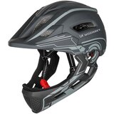 Wozinsky OTROŠKA KOLESARSKA ČELADA FULLFACE Z USB ZADNJO LUČJO 52-56 CM SIVA, (5000345076) | Shoptok.si