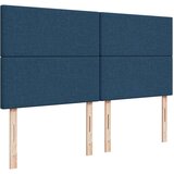 vidaXL Krevet s oprugama i madracem plavi 200 x 200 cm od tkanine | shoptok.hr