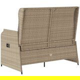  Vrtna klupa s jastukom Bež Poli ratan | shoptok.hr