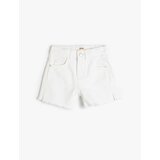 Koton Denim Shorts with Slit Detailed Pocket. Cotton | shoptok.hr