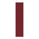  Plisirana zavjesa Bordo crvena 40x200 cm Širina tkanine 39,4 cm Poliester | Eponuda.com