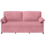 SOFA za 3 osobe Ružičasta 198 x 83 x 95 cm Baršun | shoptok.hr