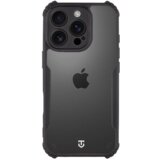 TACTICAL Quantum silikonski ovitek za iPhone 16 Pro - prozorno črn, (21642782) | Shoptok.si