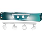 Philips LED spot svetiljka BRACIA 4xLED/5,5W/230V bela | Eponuda.com