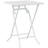 Bistro set za vrt 3 pcs Bijelo Čelik | Eponuda.com