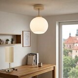 Brilagi LED plafonski luster RETRO GLASS 1xE27/60W/230V prečnik 15 cm bež/beli | Eponuda.com