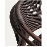 Kave Home Smeđa vrtna stolica od ratana Livadia – | shoptok.hr