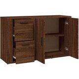 vidaXL Komoda boja Smeđi hrasta 100x33x59,5 cm od konstruiranog drva | shoptok.hr