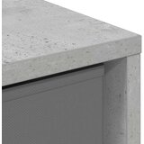  Strani šal s predalom Betonsko siva 30,5 x 27 x 84,5 cm, (5000233801) | Shoptok.si