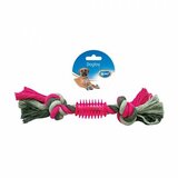 Duvo igračka za pse, 28cm, roze Cene