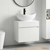  Set namještaja za kupaonicu Bijela visokog sjaja 59 x 44,5 x 50 cm | Shoptok.si