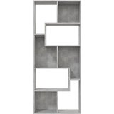 Ormarić za knjige boja betona 67x24x161 cm konstruirano drvo | Eponuda.com