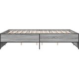  Okvir kreveta boja hrasta 140x200cm konstruirano drvo i metal | Eponuda.com