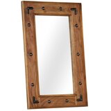  Ogledalo od masivnog bagremovog drva 50 x 80 cm | shoptok.hr