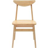 Trpezarijske stolice 2 pcs Prirodna 42 x 47.5 x 81 cm | shoptok.hr