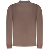  Muška dugačka polo majica NORWAY 1963, smeđa | shoptok.hr