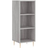  Visoka komoda siva sonome 34,5x34x180 cm od konstruiranog drva | shoptok.hr