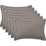  Presvlaka za jastuk 6 pcs HOUTEN Svjetlosiva 40 x 60 cm Boucl&amp;eacute; Slike