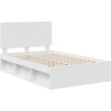  Krevetna konstrukcija Bijelo 120 x 200 cm Čvrsto borovo drvo | shoptok.hr