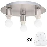 Eglo led stropna svetiljka my choice 3xE14/4W/230V hrom/bela | Eponuda.com