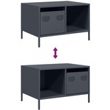 vidaXL Stolić za kavu antracit 68,5x50x43,5 cm hladno valjanog čelika | shoptok.hr