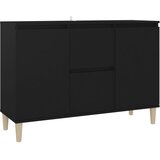 Maison Chic Komoda - Predalnik črna 103,5x35x70 cm iverna plošča, (21716173) Cene