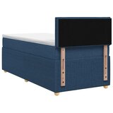  Boxspring krevet s madracem Plava 90 x 190 cm Tkanina - Plava 90 x 190 cm Dizajn linija | shoptok.hr