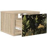  Wall-mounted noćni ormarić RHENEN 2 kom. Hrast sonoma | shoptok.hr