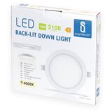 Aigostar led ugradno svetlo LED/18W/230V 4000K prečnik 22 cm belo | Eponuda.com