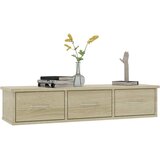  Zidni ormar umjetnički hrast 88x26x18,5 cm izrađeno drvo | shoptok.hr